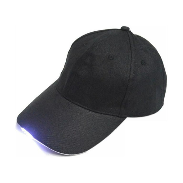 Unisex Rechargeable Lighted Fishing Hat-With Bright Hands Free Lighting  Headlamp,Battery Powered Light Up Baseball Cap For Fishing,Hunting