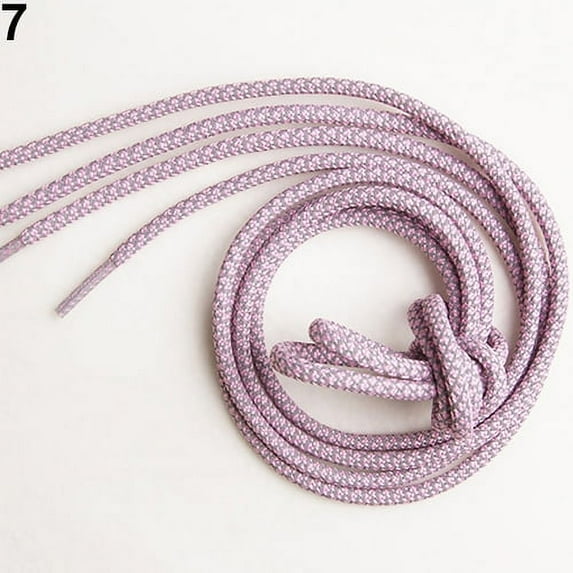 Unisex Reflective Round Rope Shoe Laces Durable Running Sport Shoelaces Gift