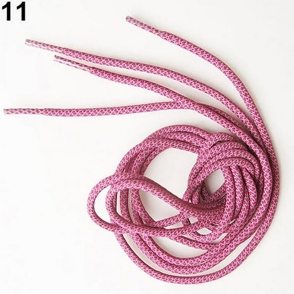 Unisex Reflective Round Rope Shoe Laces Durable Running Sport Shoelaces Gift