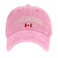 thumbnail image 1 of Unisex Retro Lake Ontario Baseball Cap - Vintage Graphic Trucker Hat with Classic Fit Design, 1 of 6