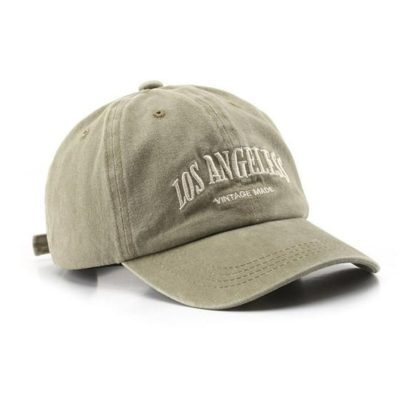 Unisex Retro Letter Embroidered Baseball Sunscreen Baseball Outdoo