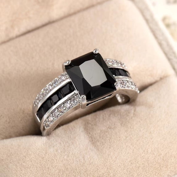 Unisex Retro Simple Geometric Alloy Ring, Electroplated Fashion Ring for Women and Men, Gift Idea