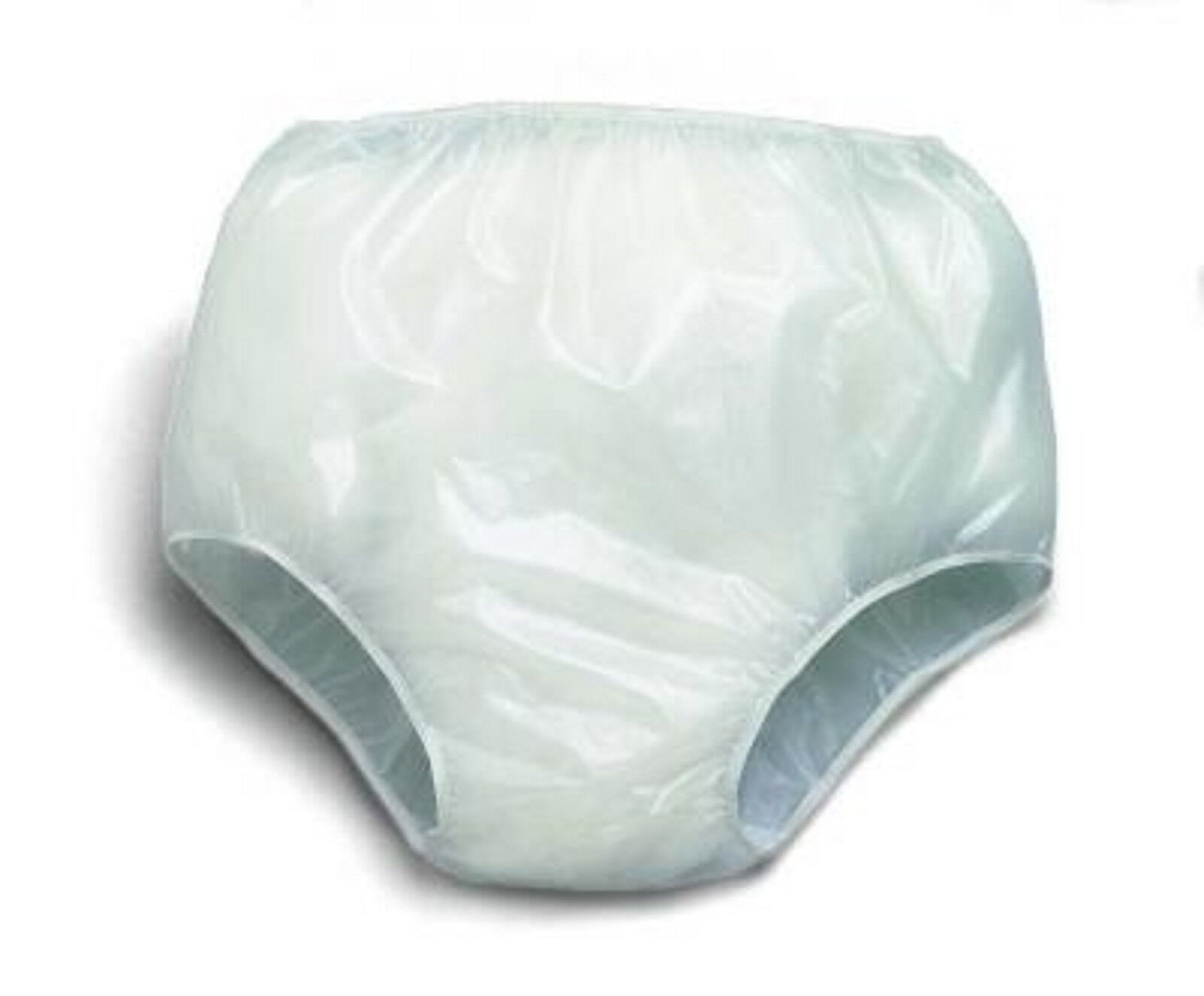 Unisex Reusable Pull-on Vinyl Incontinence Pants (Pack of 3)
