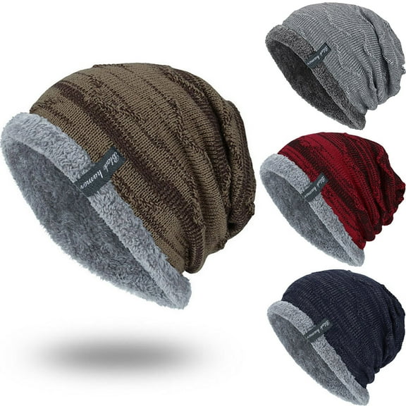 Unisex Ribbed Knit Beanie for Cold Weather Outdoor Activities and Everyday Urban Fashion