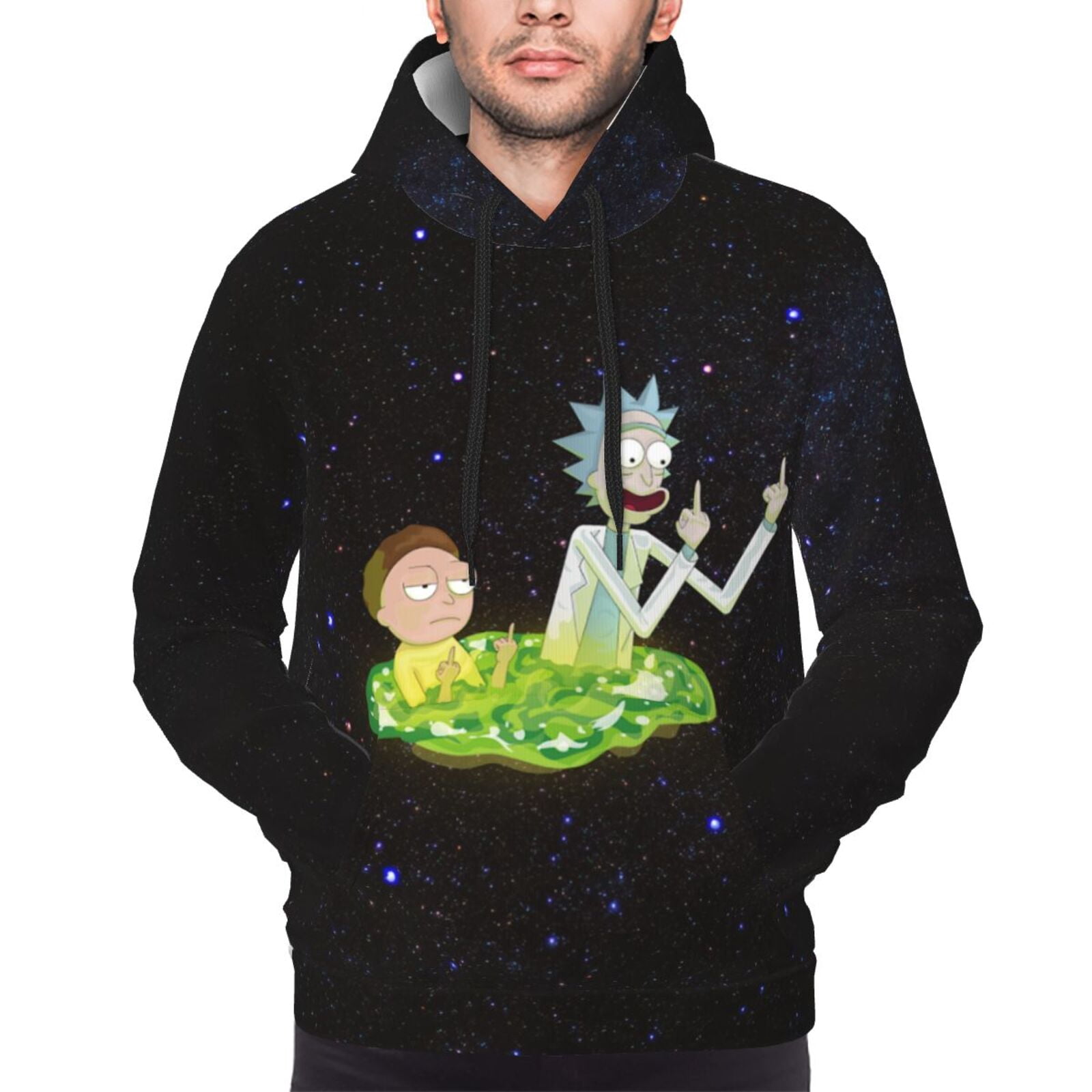 Unisex Rick And Morty Hoodie Cartoon 3d Printed Hoodie Sweatshirt Pullover Novelty Hoody Jacket