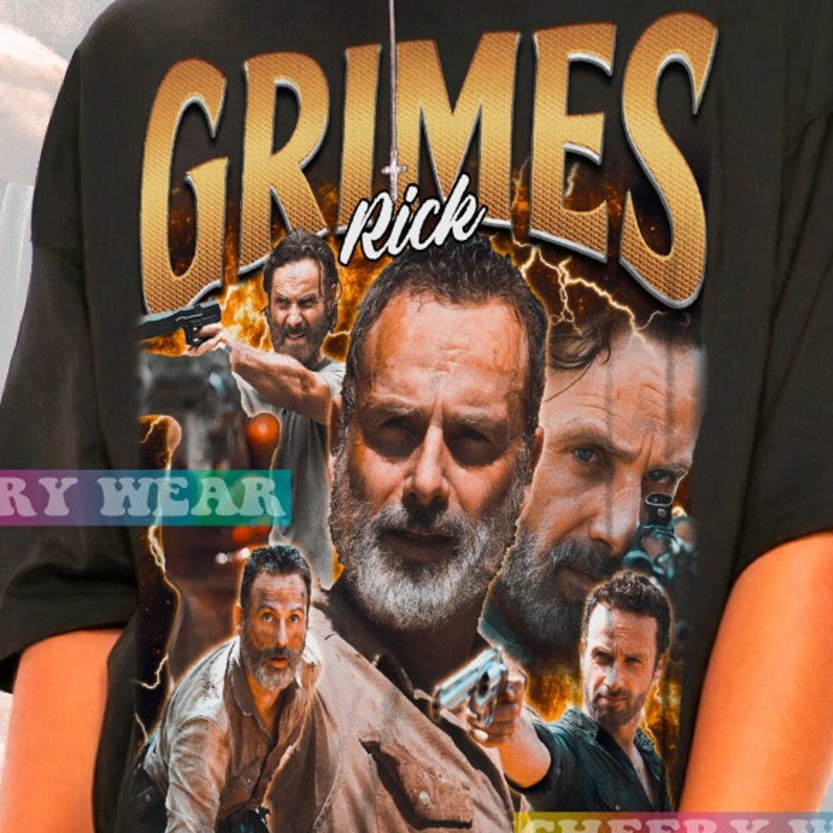Unisex Rick Grimes Shirt Rick Grimes Tshirt,Rick Grimes Tshirt,Rick