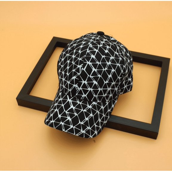 Unisex Ring Chain Baseball Caps Summer Metallic K-Pop Hip Hop Hat Trucker Cap
