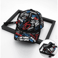 thumbnail image 1 of Unisex Ring Chain Baseball Caps Summer Metallic K-Pop Hip Hop Hat Trucker Cap, 1 of 7