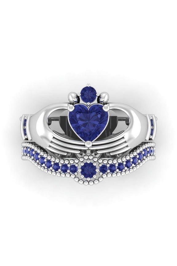 Unisex Ring Hand Holding Love Diamond Jewelry Elegant Electroplated Metal Band Fashion Accessory Gift Women Men