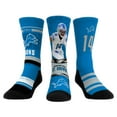 thumbnail image 1 of Unisex Rock Em Socks Amon-Ra St. Brown Detroit Lions 3-Pack Crew Sock Set, 1 of 4