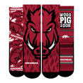 thumbnail image 1 of Unisex Rock Em Socks  Arkansas Razorbacks Fan Favorite Three-Pack Crew Sock Set, 1 of 4