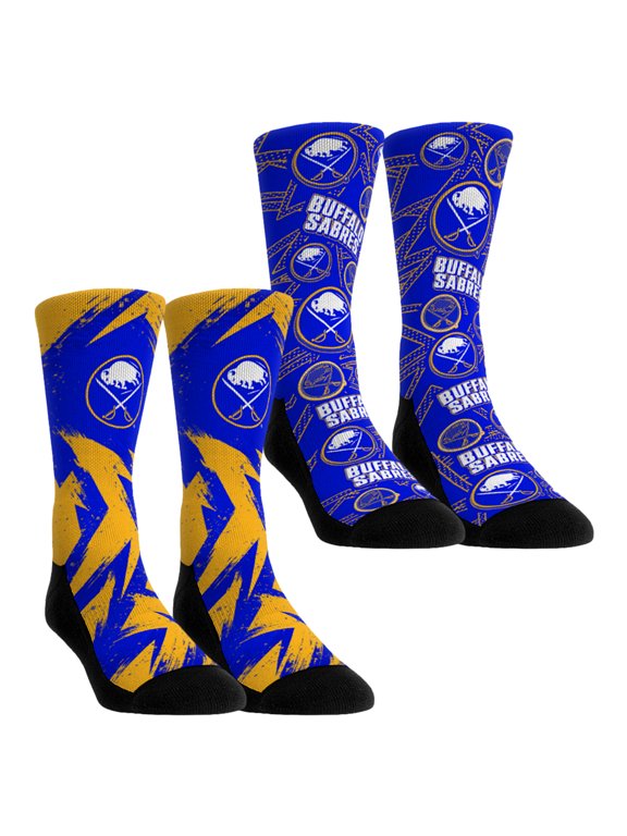 Unisex Rock Em Blue Buffalo Sabres Game Day Two-Pack Crew Socks