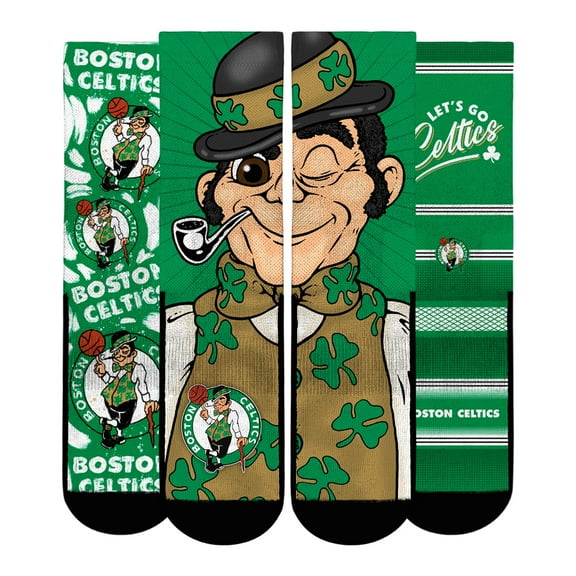 Unisex Rock Em Socks Boston Celtics Fan Favorites Three-Pack Crew Socks Set