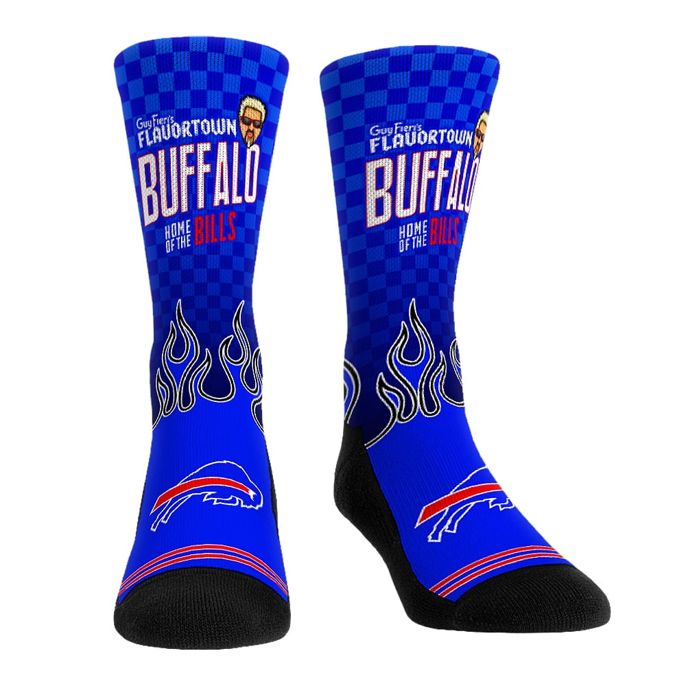 Unisex Rock Em Socks Buffalo Bills NFL x Guy Fieris Flavortown Crew