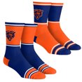 thumbnail image 1 of Unisex Rock Em Socks  Chicago Bears 2-Pack Color Block Crew Socks Set, 1 of 1