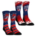 thumbnail image 1 of Unisex-Rock Em Socks  Columbus Blue Jackets Ice Breaker Two-Pack Crew Socks Set, 1 of 3