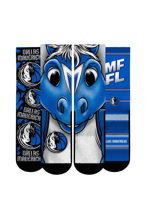 Unisex Rock Em Socks Dallas Mavericks Fan Favorites Three-Pack Crew Socks Set