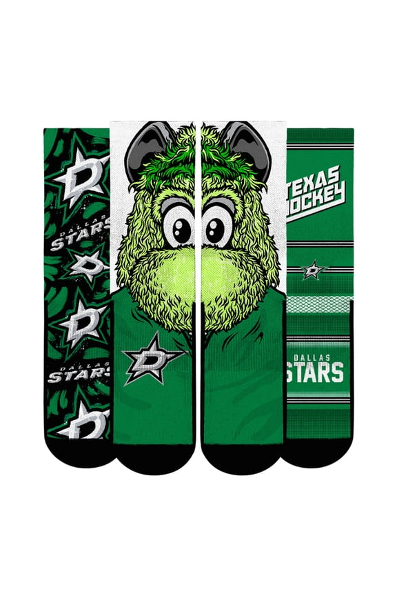 Unisex Rock Em Socks Dallas Stars Fan Favorites Three-Pack Crew Socks Set