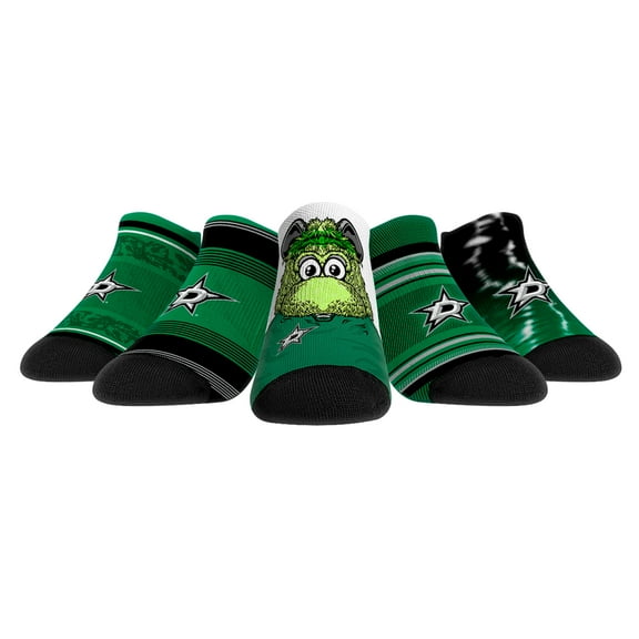 Unisex Rock Em Socks   Dallas Stars Super Fan Five-Pack Low-Cut Socks Set