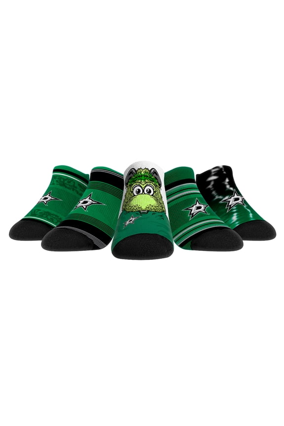 Unisex Rock Em Socks Dallas Stars Super Fan Five-Pack Low-Cut Socks Set