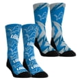 thumbnail image 1 of Unisex Rock Em Socks   Detroit Lions Gameday Two-Pack Crew Socks Set, 1 of 3