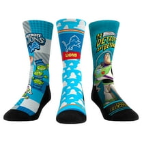 Unisex Rock Em Socks Detroit Lions Toy Story 3-Pack Crew Socks