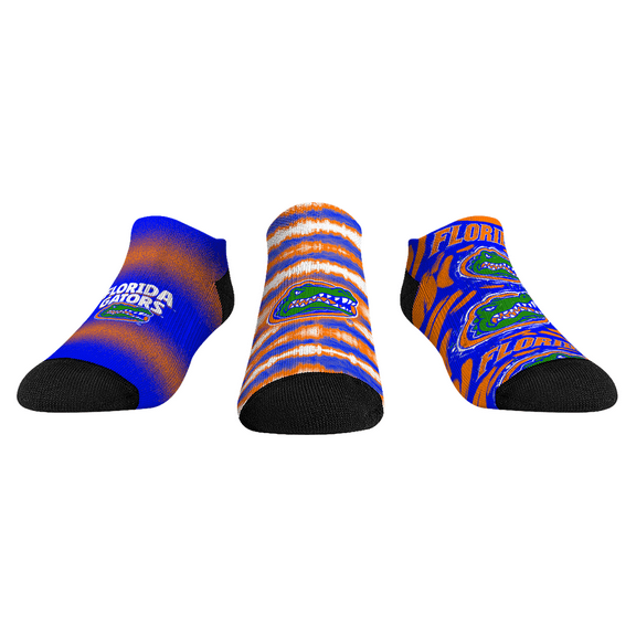 Unisex Rock Em Socks Florida Gators Make Some Noise Three-Pack Low-Cut Socks Set