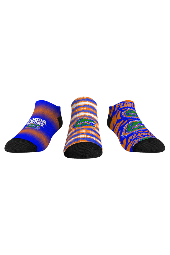 Unisex Rock Em Socks Florida Gators Make Some Noise Three-Pack Low-Cut Socks Set