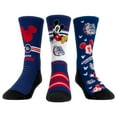 thumbnail image 1 of Unisex Rock Em Socks Gonzaga Bulldogs Disney Three-Pack Crew Socks, 1 of 4