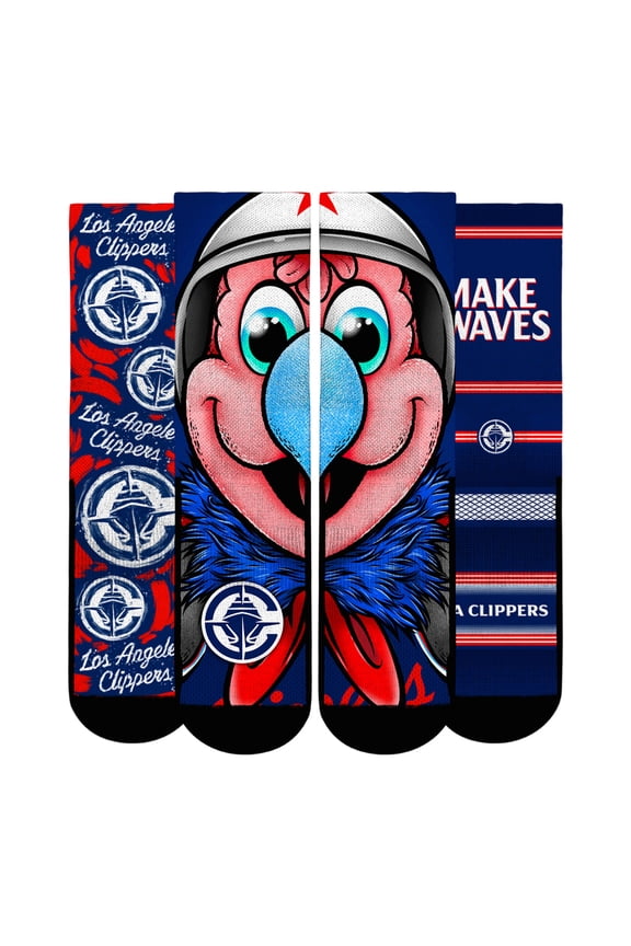 Unisex Rock Em Socks  LA Clippers Fan Favorites Three-Pack Crew Socks Set