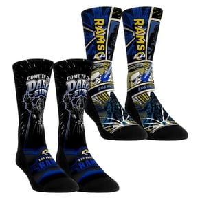 Unisex Rock Em Socks Los Angeles Rams Star Wars Empire Two-Pack Crew Socks
