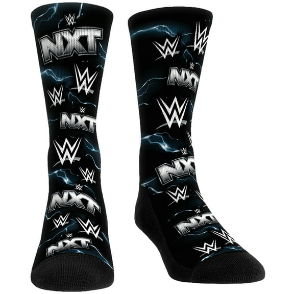 Unisex Rock Em Socks NXT Allover Crew Socks