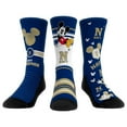 thumbnail image 1 of Unisex Rock Em Socks Navy Midshipmen Disney Three-Pack Crew Socks, 1 of 4