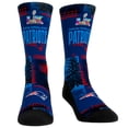 thumbnail image 1 of Unisex Rock Em Socks Navy New England Patriots Super Bowl LX Ink Stripe Crew Socks, 1 of 1