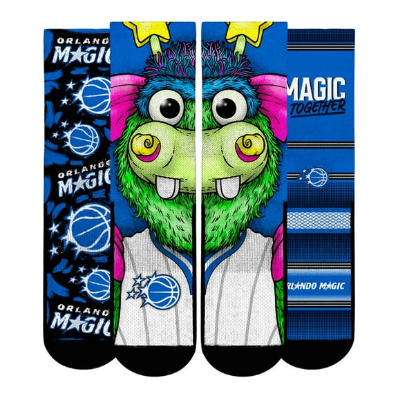 Unisex Rock Em Socks  Orlando Magic Fan Favorites Three-Pack Crew Socks Set