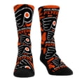thumbnail image 1 of Unisex Rock Em Socks Philadelphia Flyers Allover Logo & Paint Crew Socks, 1 of 1