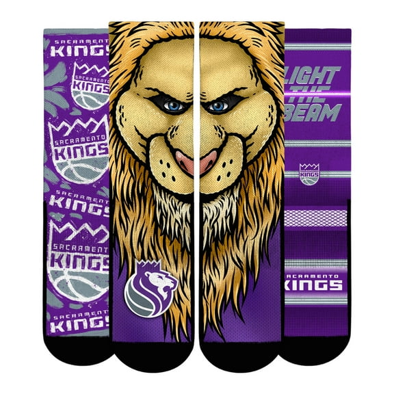 Unisex Rock Em Socks  Sacramento Kings Fan Favorites Three-Pack Crew Socks Set