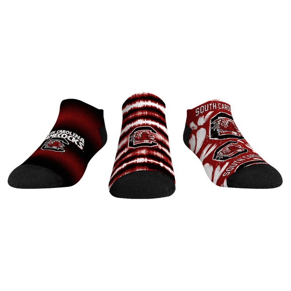 Unisex Rock Em Socks South Carolina Gamecocks Make Some Noise Three-Pack Low-Cut Socks Set