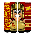 thumbnail image 1 of Unisex Rock Em Socks  USC Trojans Fan Favorite Three-Pack Crew Sock Set, 1 of 4
