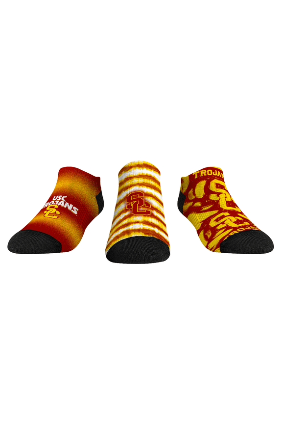 Unisex Rock Em Socks USC Trojans Make Some Noise Three-Pack Low-Cut Socks Set
