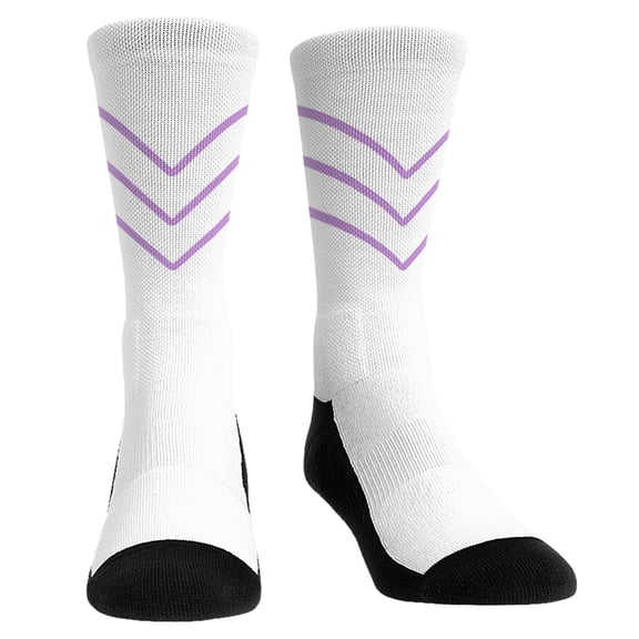 Unisex Rock Em Socks  White Golden State Valkyries Crew Socks