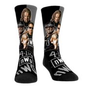 Unisex Rock Em Socks nWo Stare Down Crew Socks