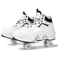 thumbnail image 1 of Unisex Roller Skate Shoes - Sneakers - Roller Shoes 2-in-1 Suitable for Outdoor Sports Skating Invisible Roller Skates for Boys Girls, 1 of 12