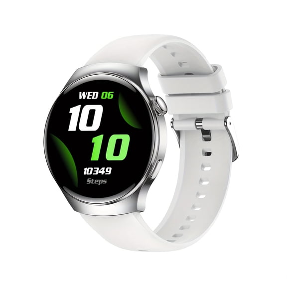Unisex Round Smartwatch, BT Call, 100+ Sports Modes, Fitness Tracker, Android & iPhone Compatible