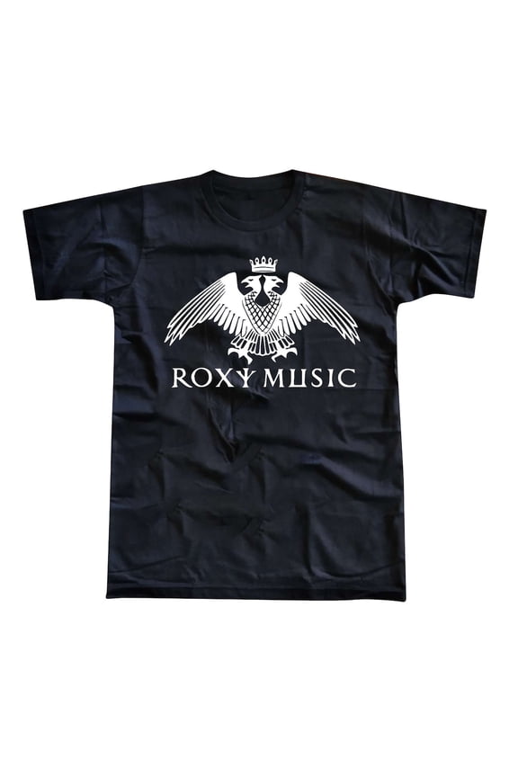 Unisex Roxy Music // Short Sleeve T-Shirt-Black