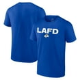 thumbnail image 1 of Unisex Royal Los Angeles Rams LAFD T-Shirt, 1 of 4