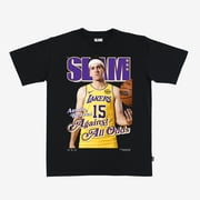 Unisex SLAM Austin Reaves Black Los Angeles Lakers Cover T-Shirt
