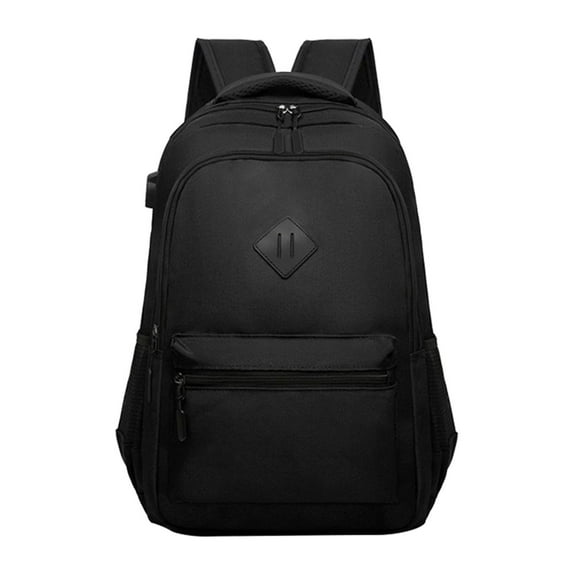 LNMQLPDBS Unisex School Backpack Classic Bookbag Adults And Teens Schoolbag With USB Port For High School College Office Work Travel