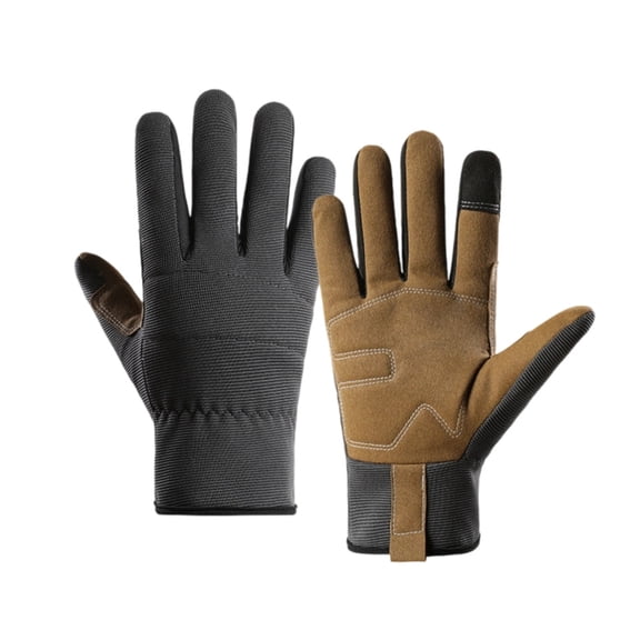 Unisex Screen Touch Safety Gloves With Enhanced Grip Breathable Fabric All Purpose For Heavy Duty Work And Outdoor Use