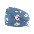 thumbnail image 1 of Unisex Scrub Hat Breathable Printed Cap For Doctors, 1 of 2